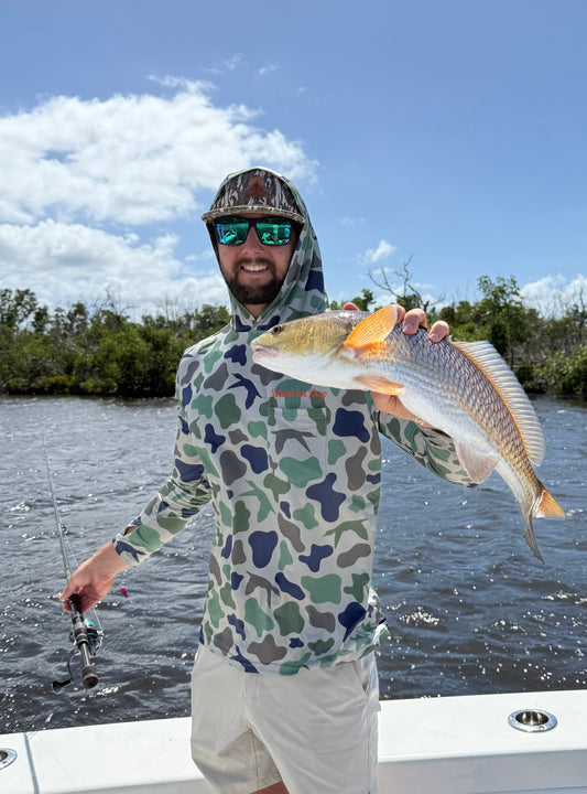 Camo Long Sleeve Fishing Shirt