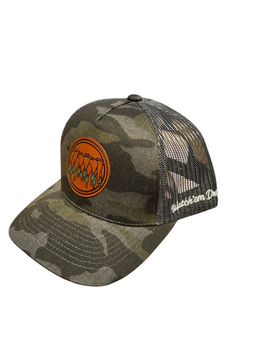 Duck Patch Hat Dark Camo
